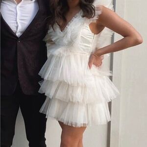 Ivory Tulle Dress